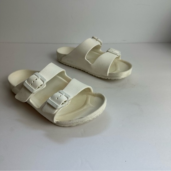 Birkenstock Other - Birkenstock Arizona Sandals Youth Size 3 EU 34 Shoes EVA Beach White Washable